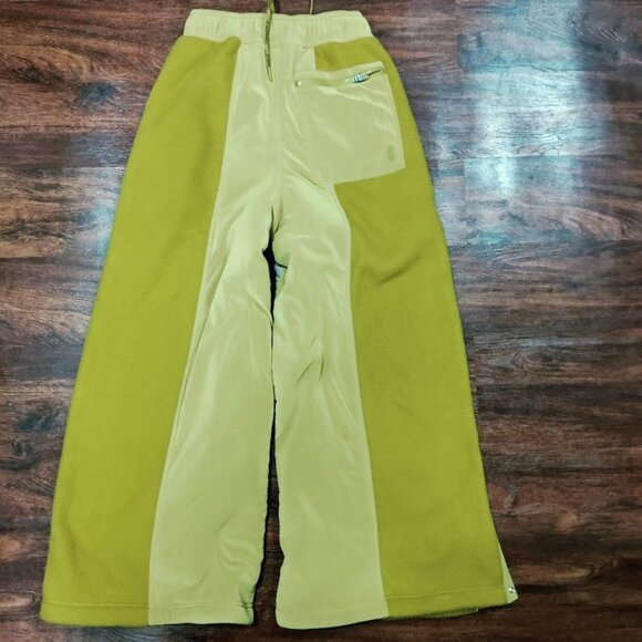 Free People Game Time Fleece Elastic Waist Wide Leg Pants Women's Size Small - Picture 3 of 16